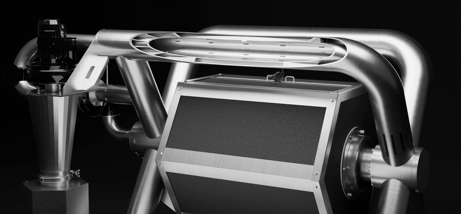 ERS system heat exchange chambers exposed